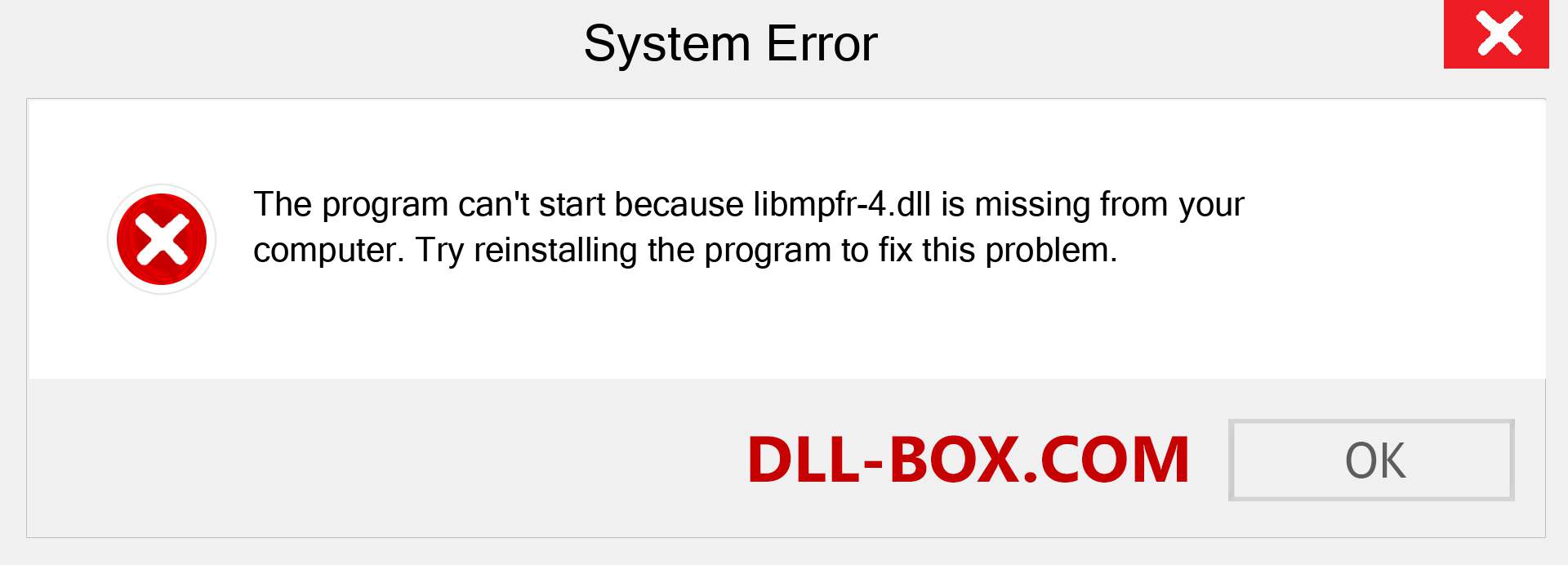  libmpfr-4.dll file is missing?. Download for Windows 7, 8, 10 - Fix  libmpfr-4 dll Missing Error on Windows, photos, images