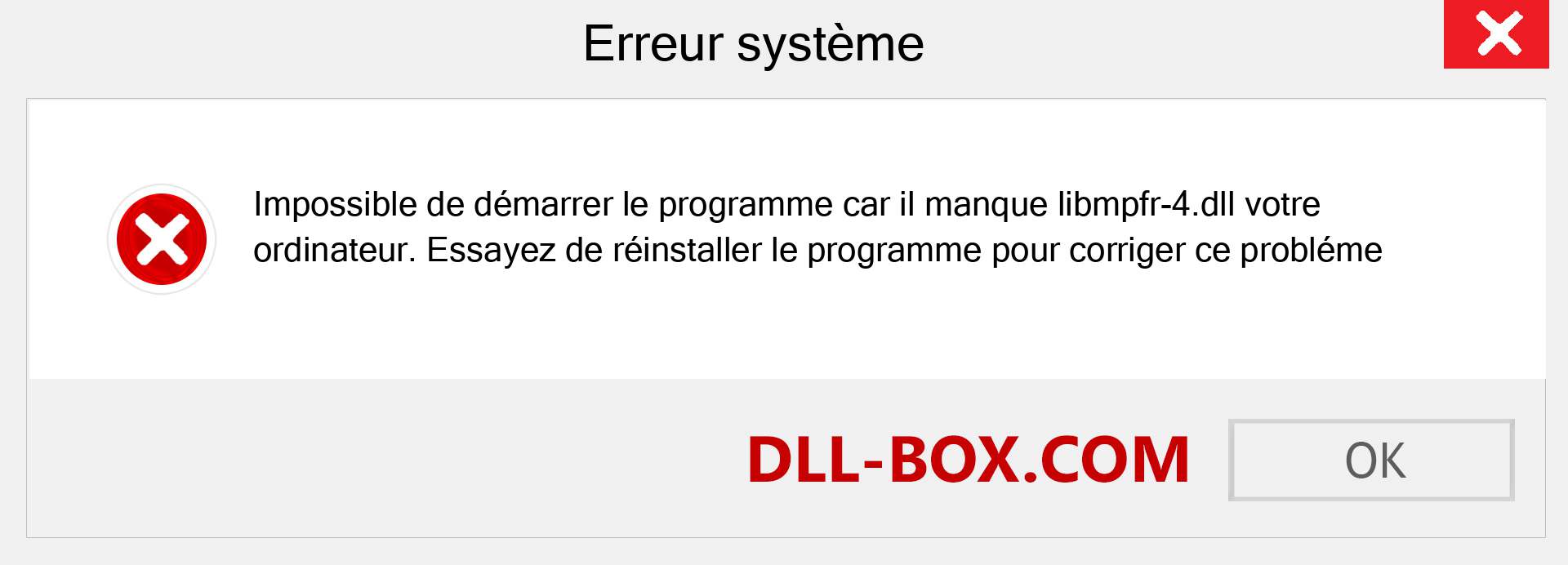 Le fichier libmpfr-4.dll est manquant ?. Télécharger pour Windows 7, 8, 10 - Correction de l'erreur manquante libmpfr-4 dll sur Windows, photos, images